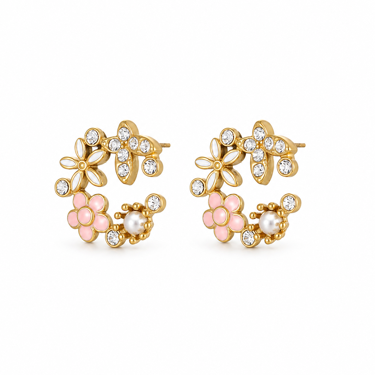 The Daisy - Statement Stud Earrings