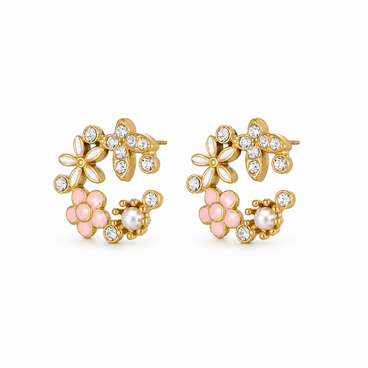 The Daisy - Statement Stud Earrings
