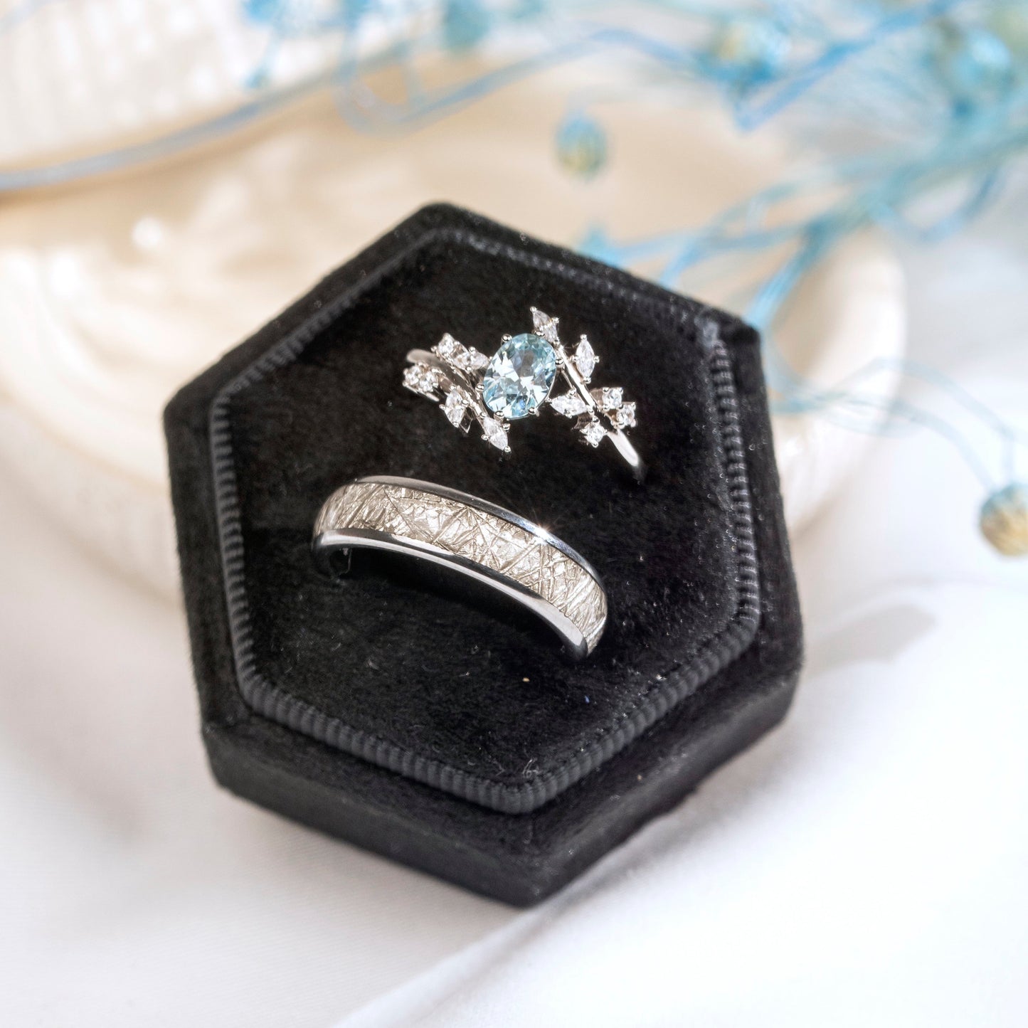 The Skylune - Couple Ring Set