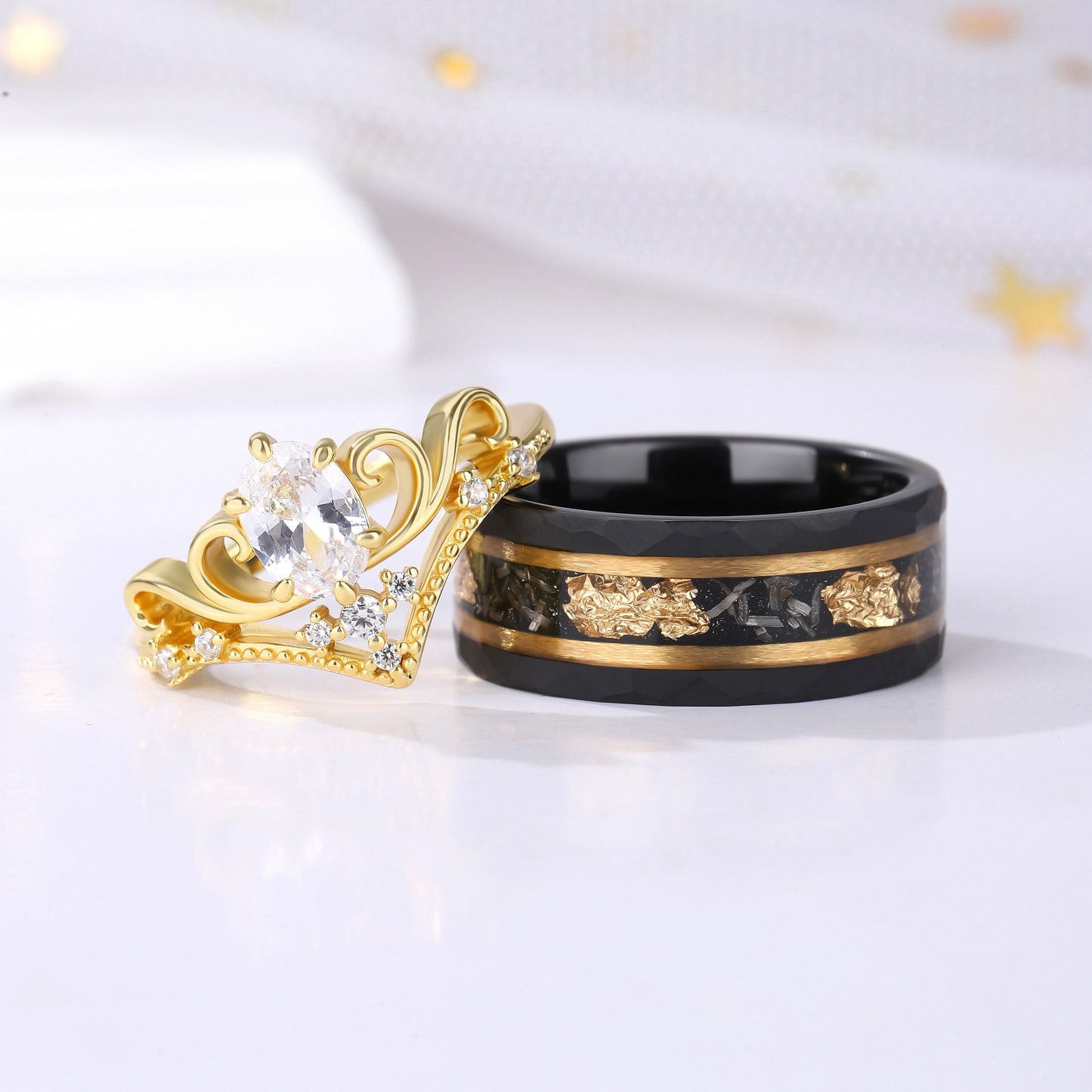 The Crowned - Promise Rings for Couples