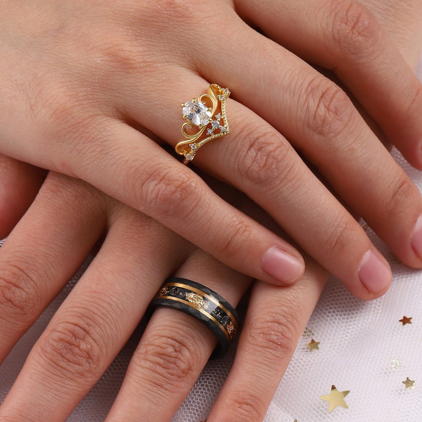 The Crowned - Promise Rings for Couples