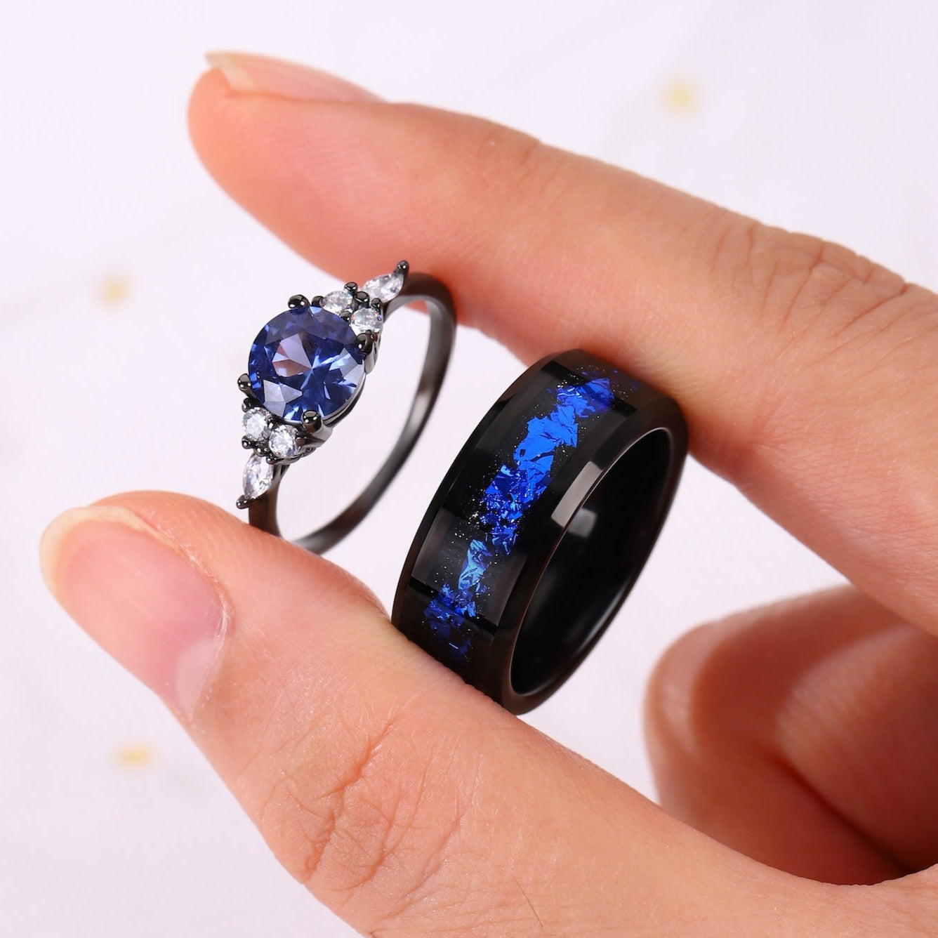 The Ceyora - Couple Ring Set