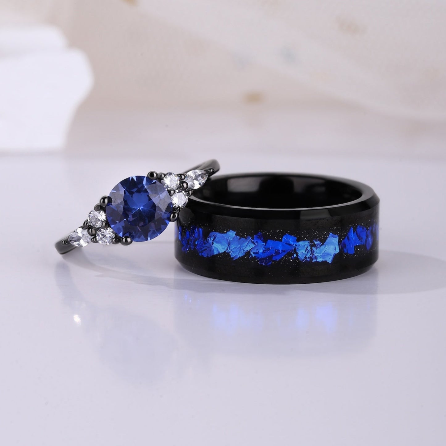 The Ceyora - Couple Ring Set