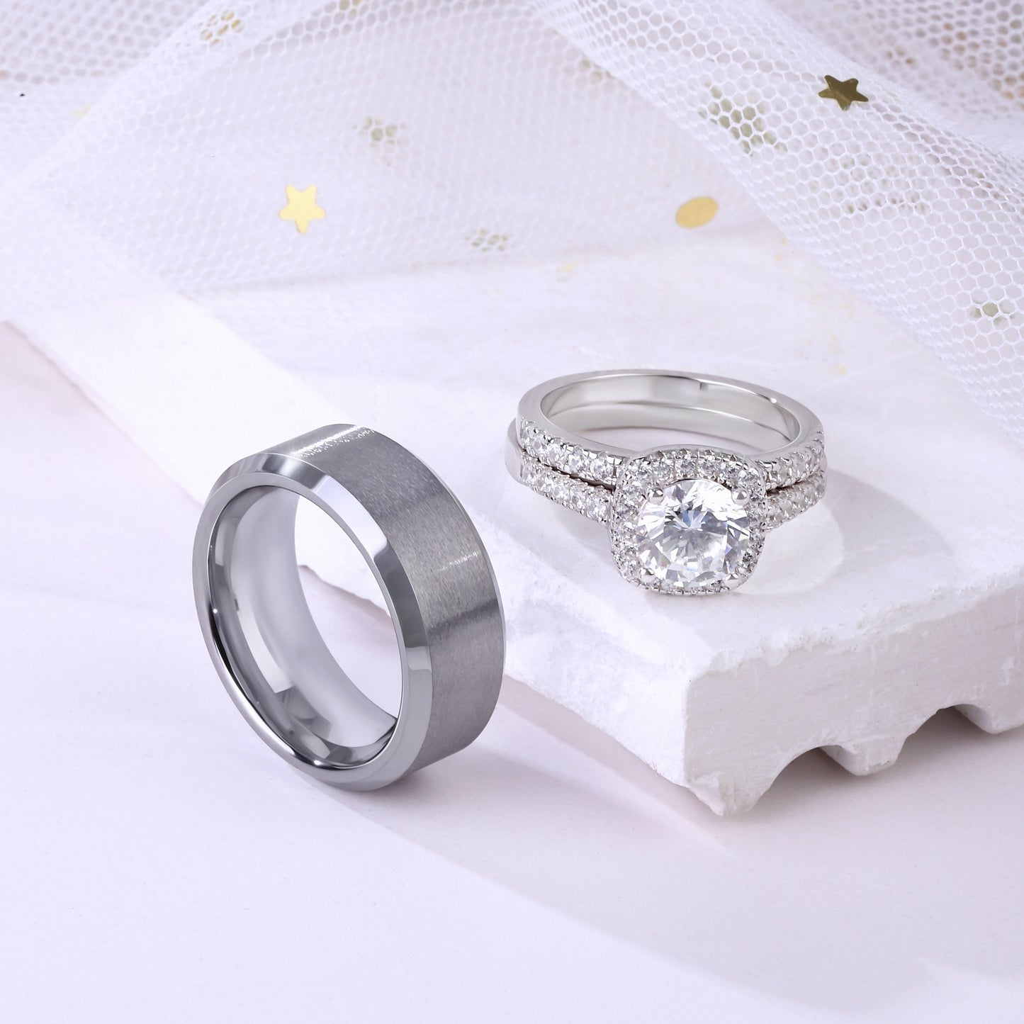 The Rosvyn - Couple Wedding Rings