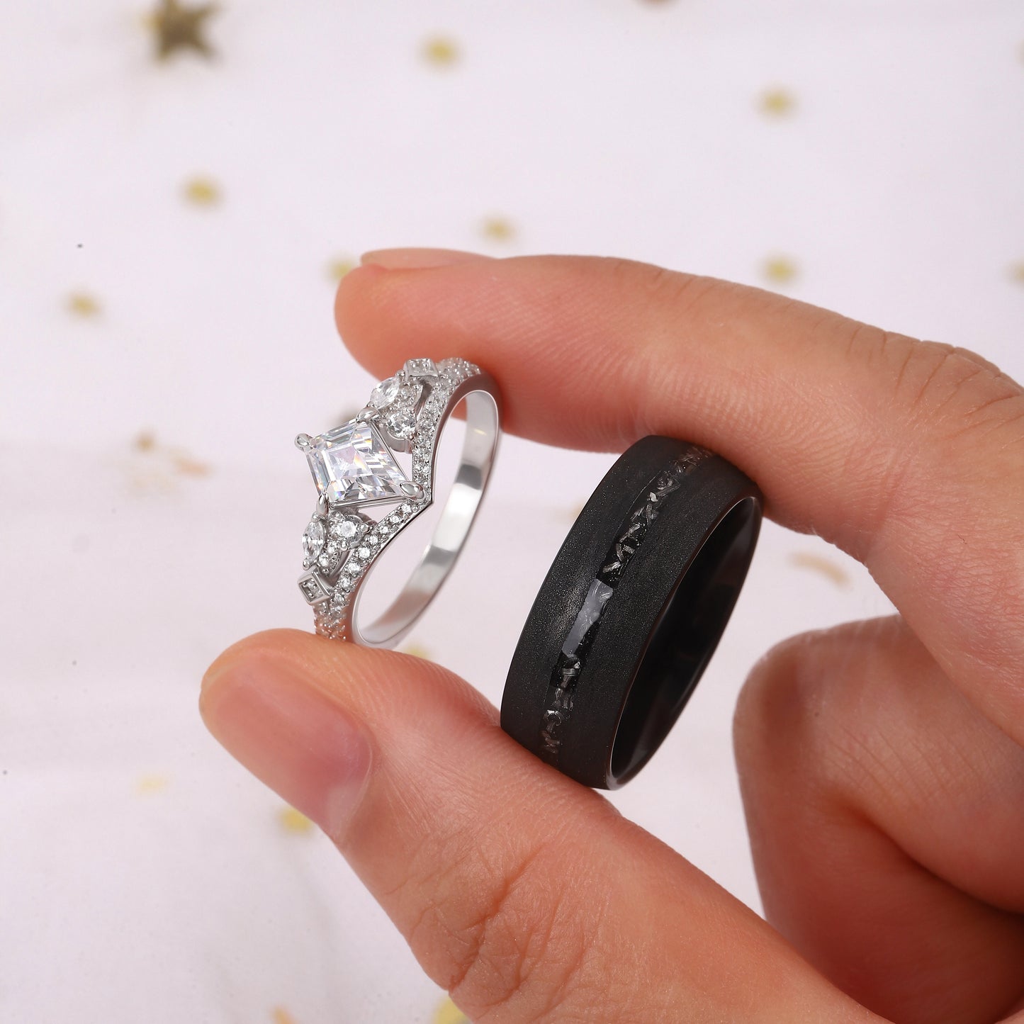 The Evernight - Wedding Rings for Couples