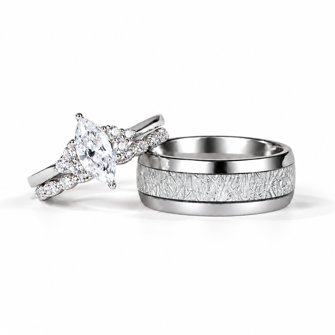 The Clair - Wedding Rings for Couples