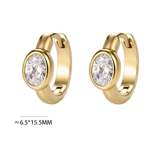 The Oriana - Statement Hoop Earrings