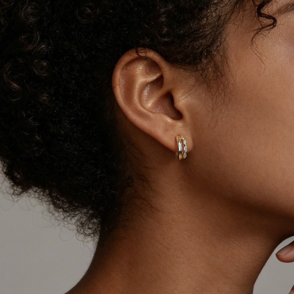 The Laurel - Statement Stud Earrings