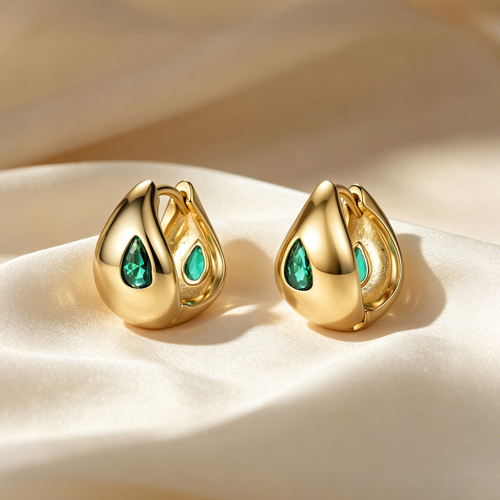 The Verdra - Statement Hoop Earrings