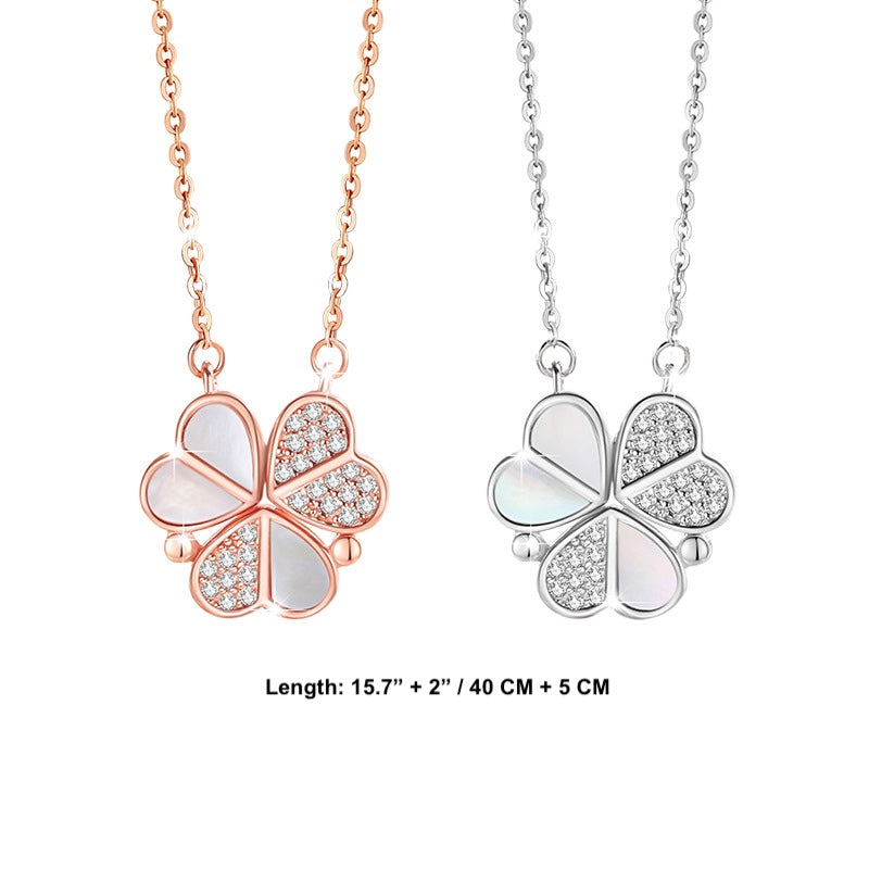 Heart Pendant Women Charm Necklace