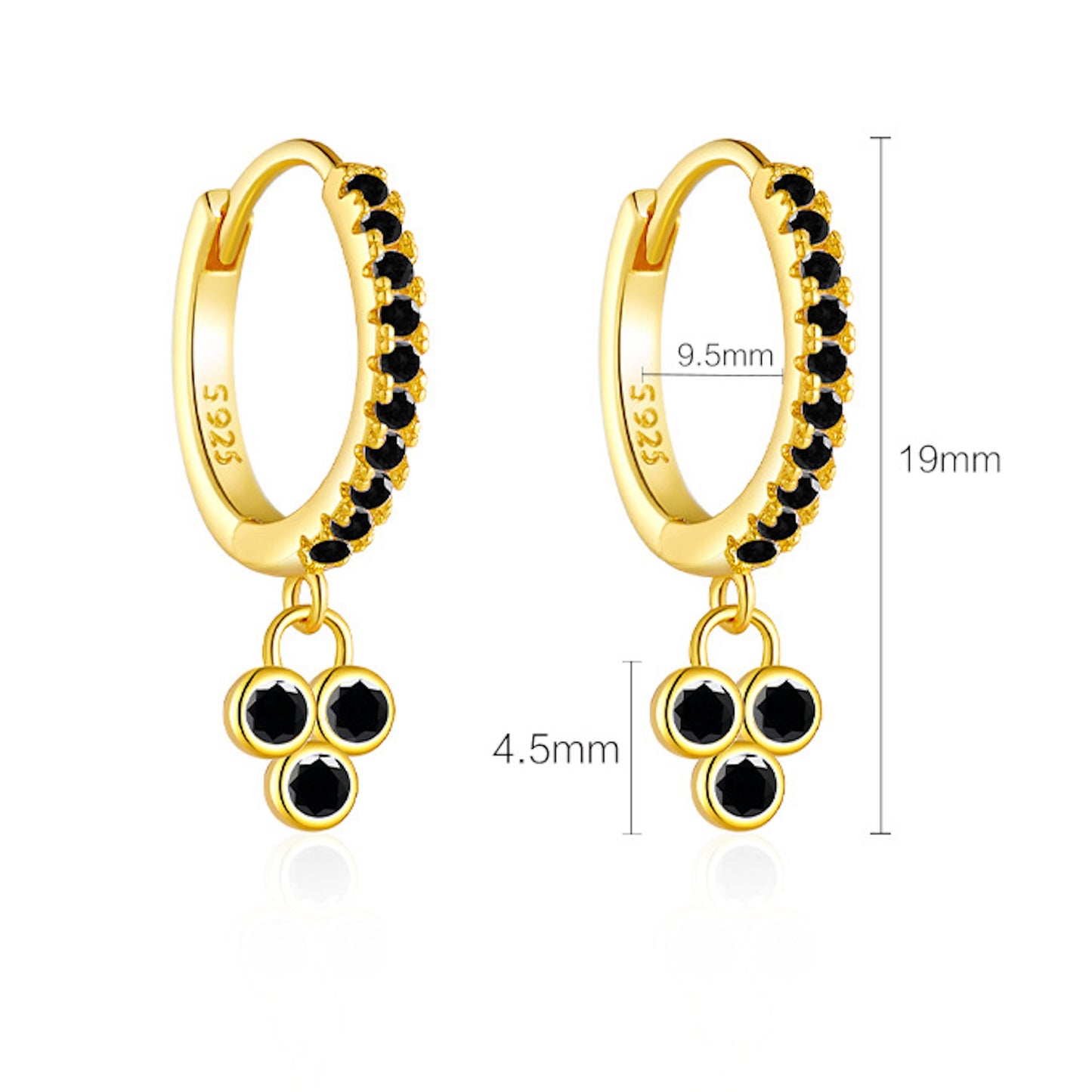The Tria - Women Hoop Earring