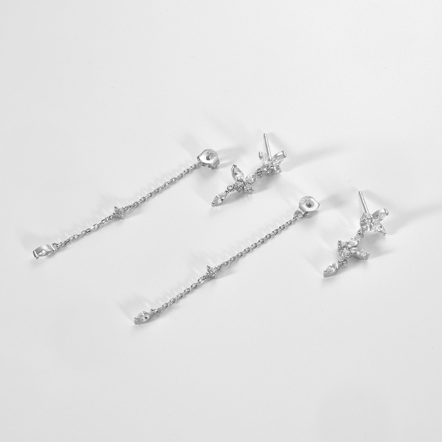 The Bloomé - Butterfly Tassel Earrings