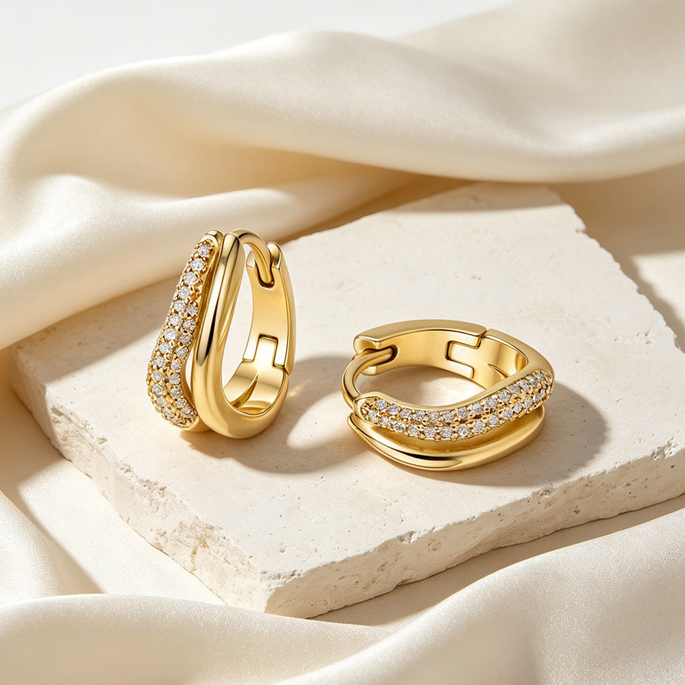 The Twira - Statement Hoop Earrings