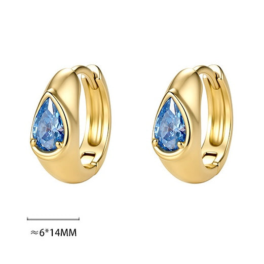 The Aquelle - Statement Hoop Earrings