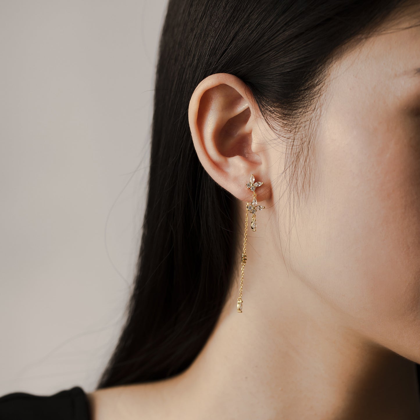 The Bloomé - Butterfly Tassel Earrings