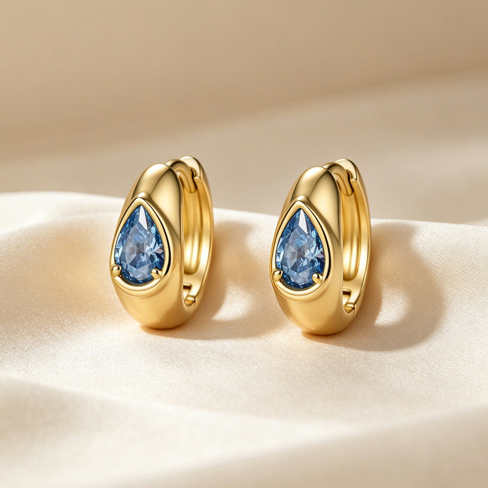 The Aquelle - Statement Hoop Earrings