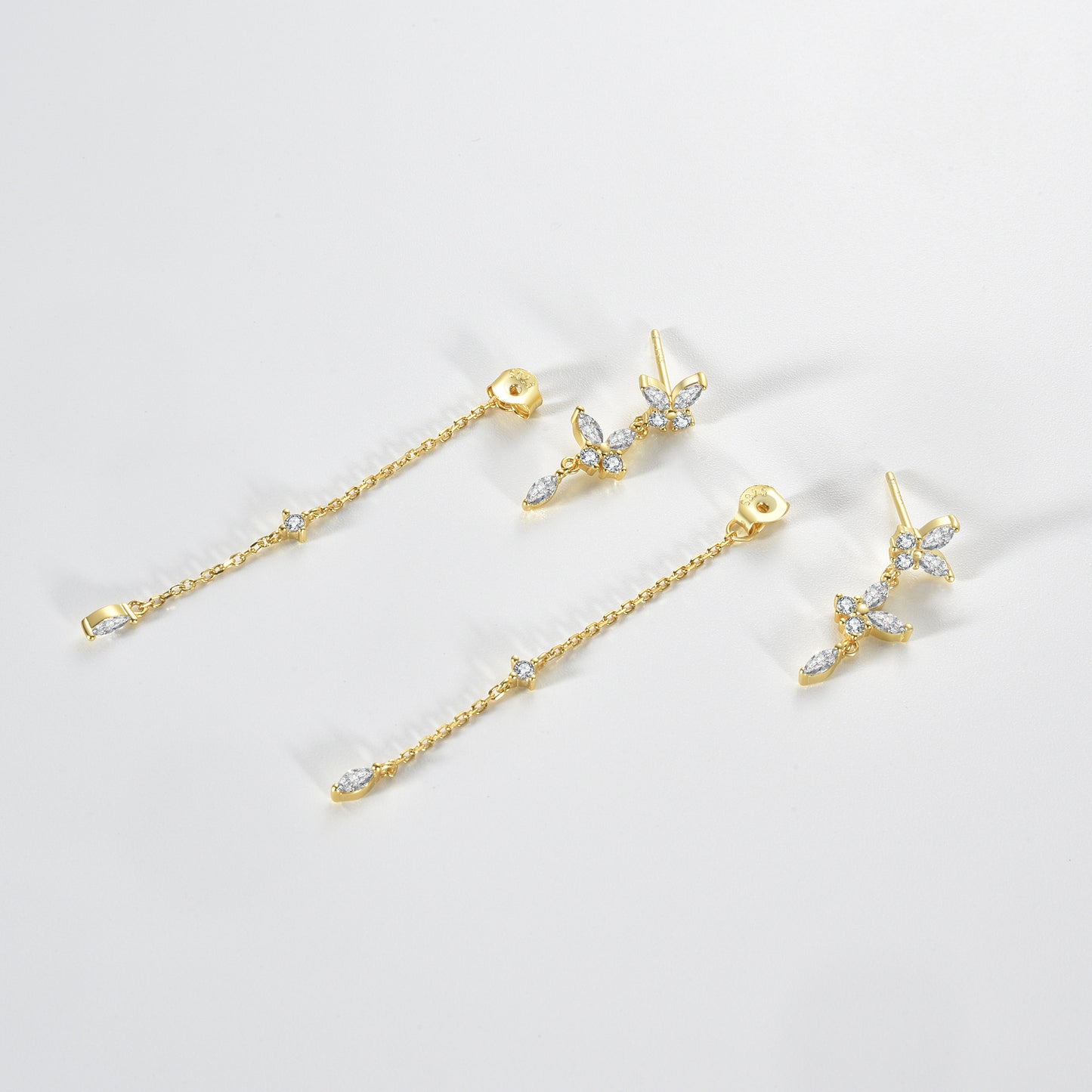 The Bloomé - Butterfly Tassel Earrings