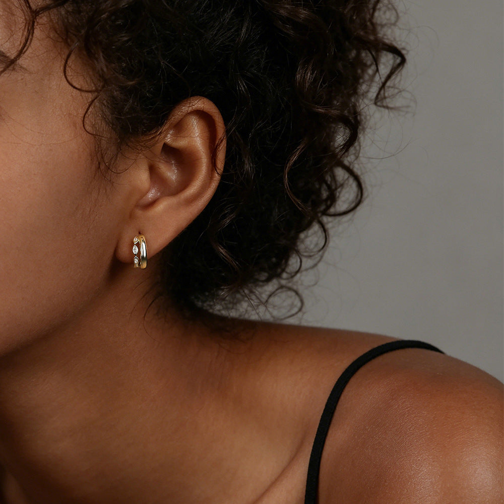The Laurel - Statement Stud Earrings