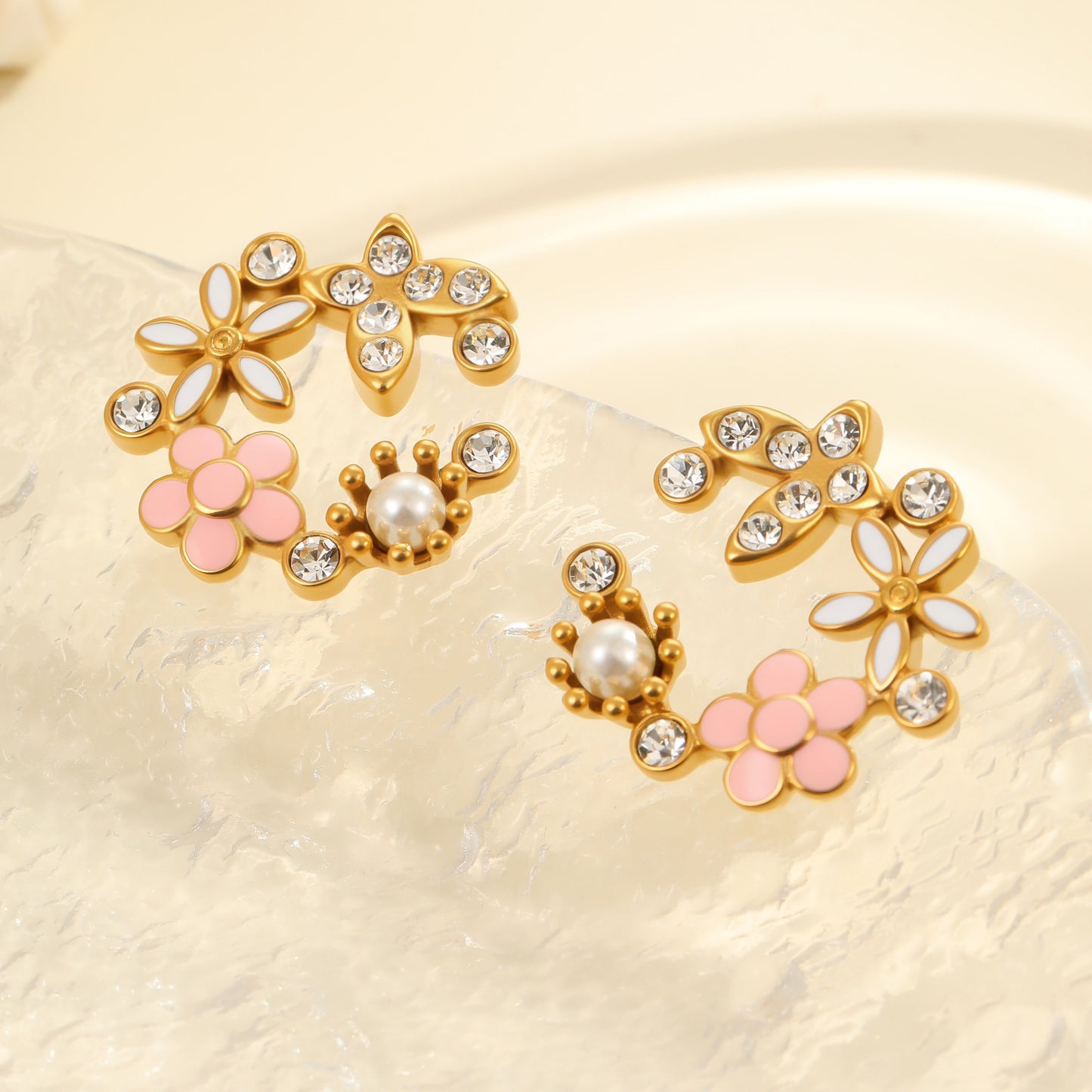 The Daisy - Statement Stud Earrings