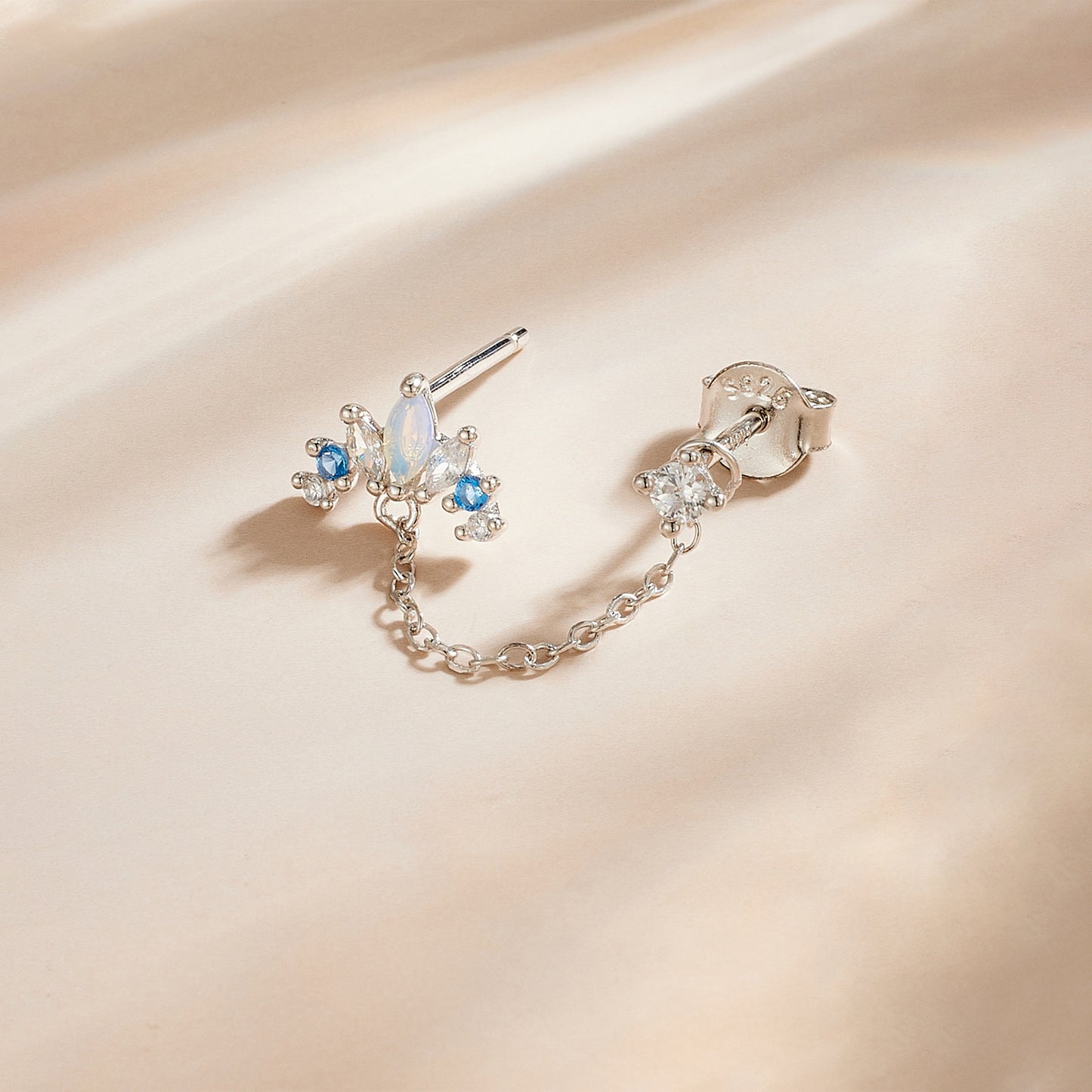 The Amaris - Double Ear Tassel Earrings - Pair