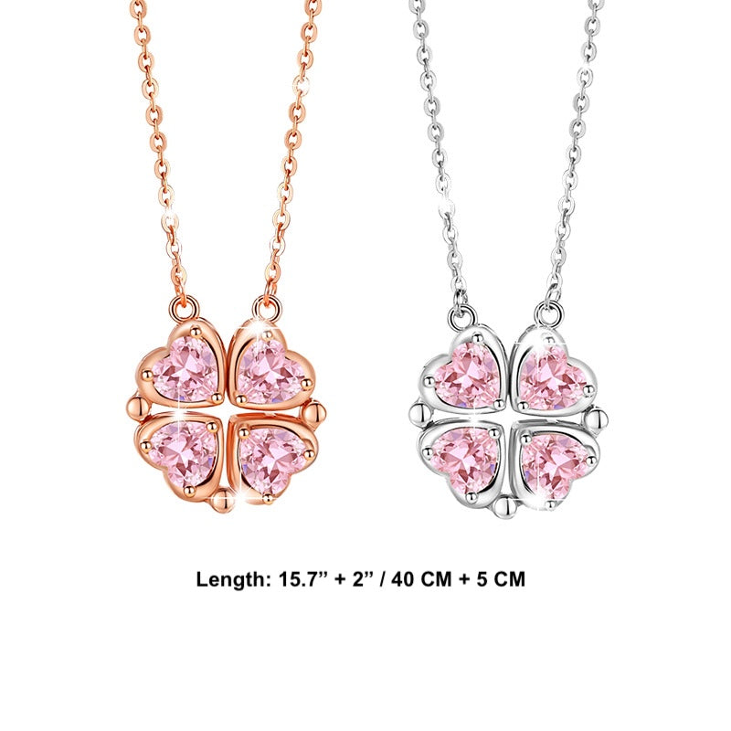 Four Leaf Clover Necklace for Women