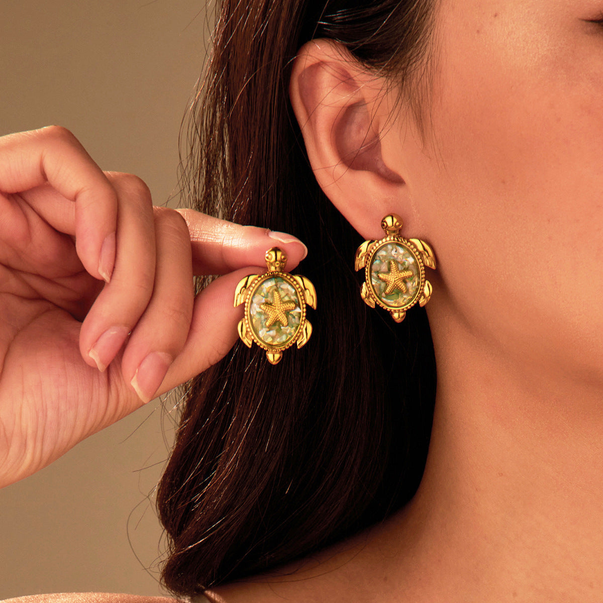 The Tortuga - Statement Studs