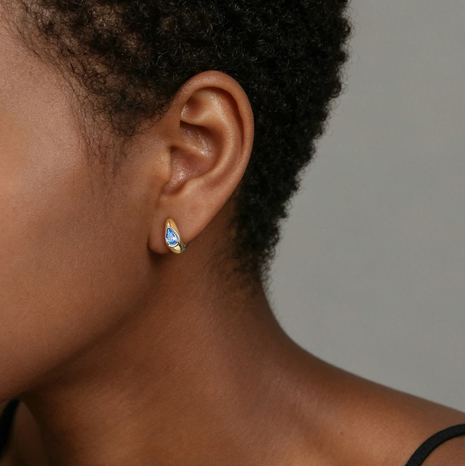 The Aquelle - Statement Hoop Earrings