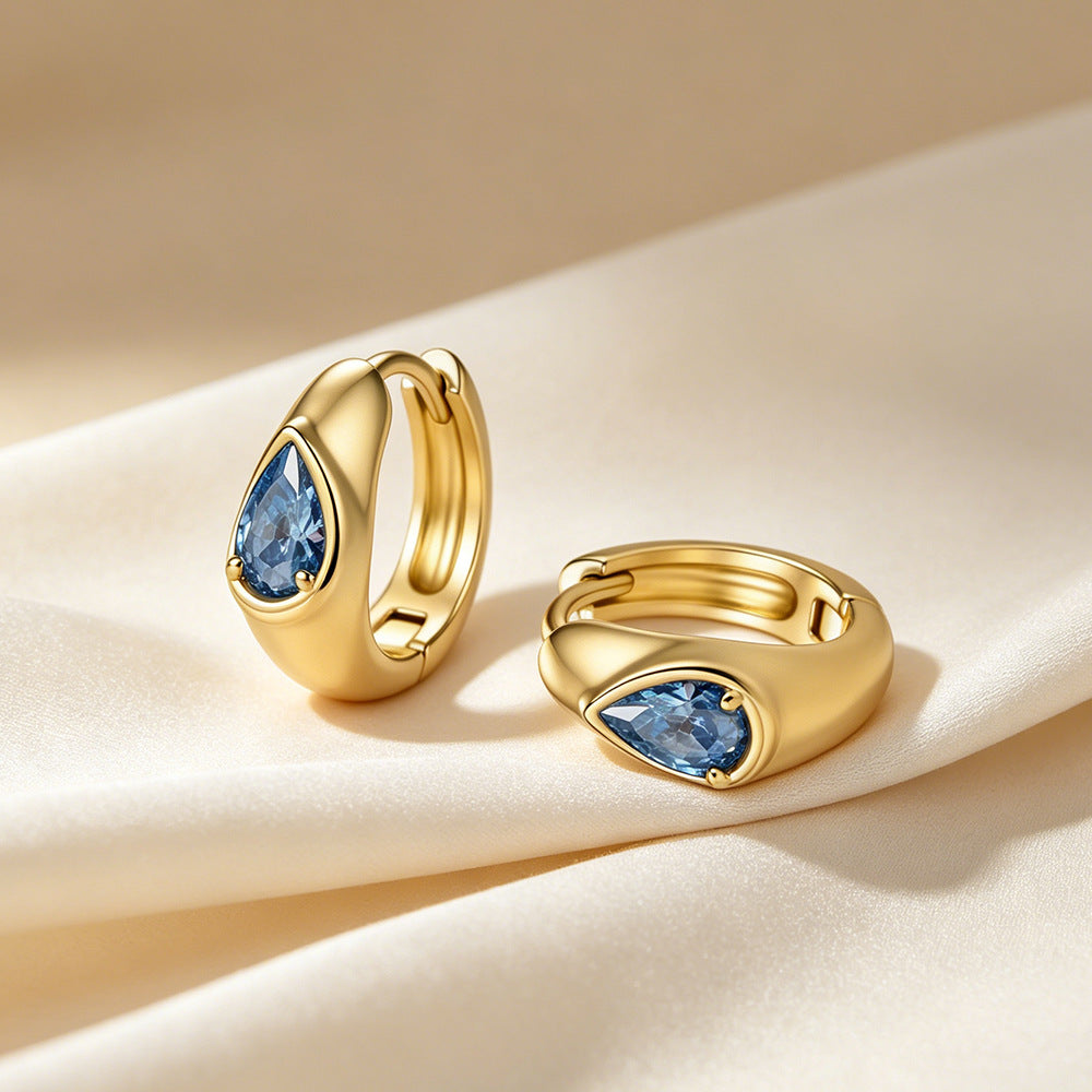 The Aquelle - Statement Hoop Earrings