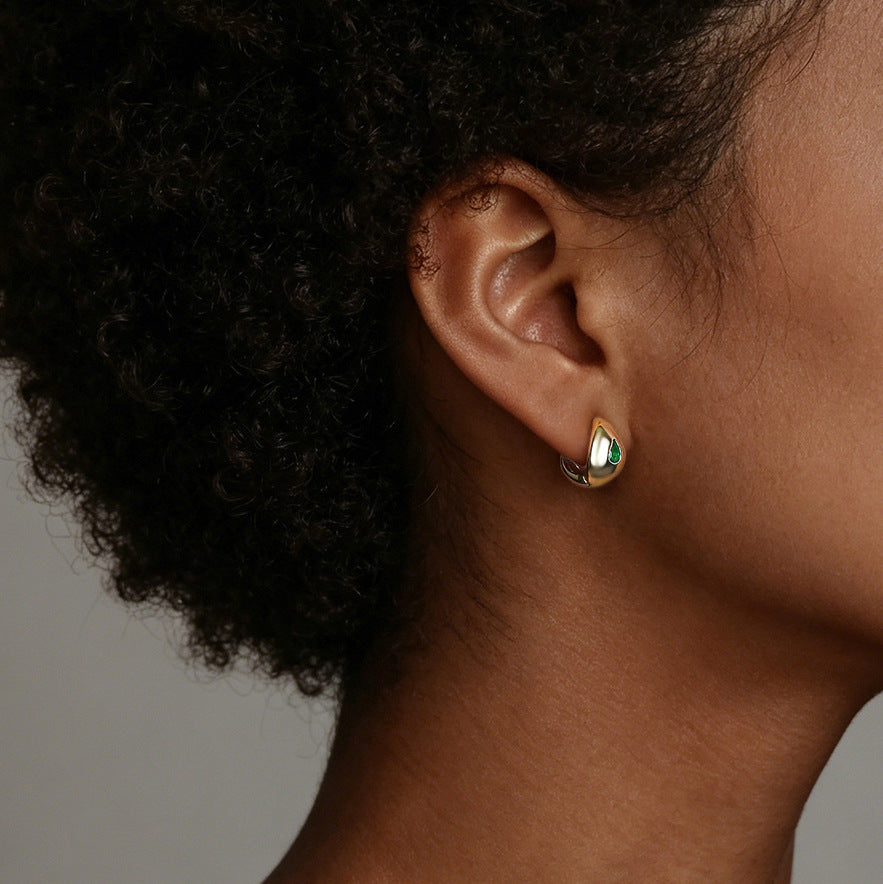 The Verdra - Statement Hoop Earrings