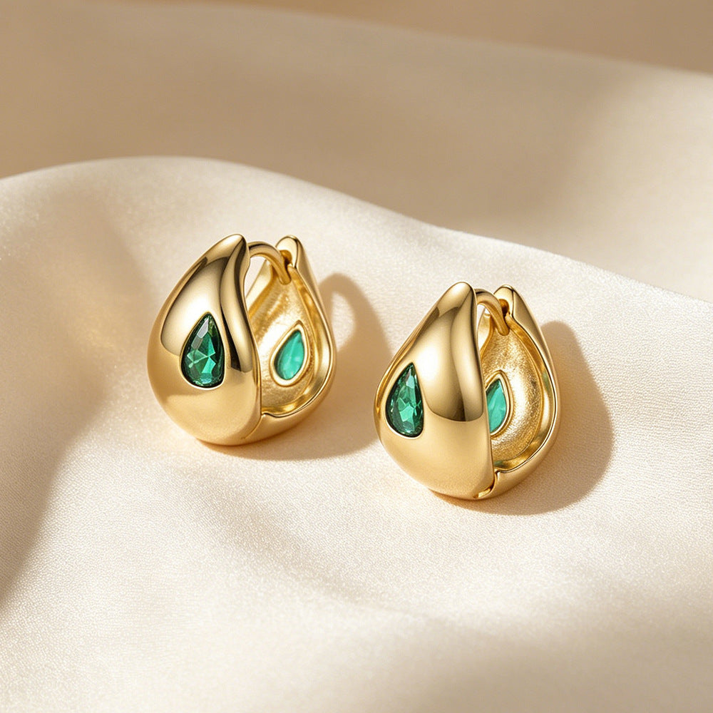 The Verdra - Statement Hoop Earrings