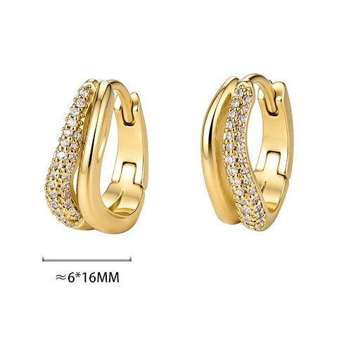 The Twira - Statement Hoop Earrings