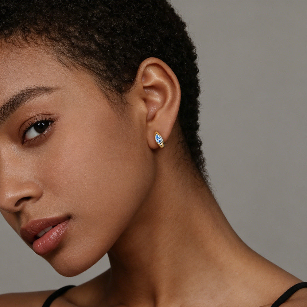 The Aquelle - Statement Hoop Earrings