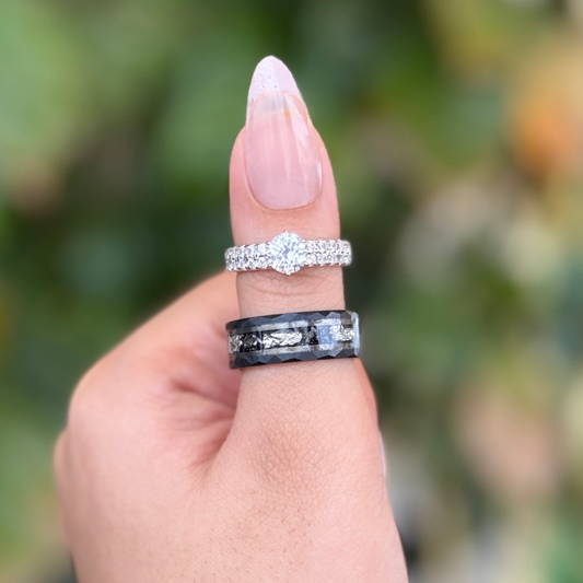 The Aetheron - Unique Couple Rings