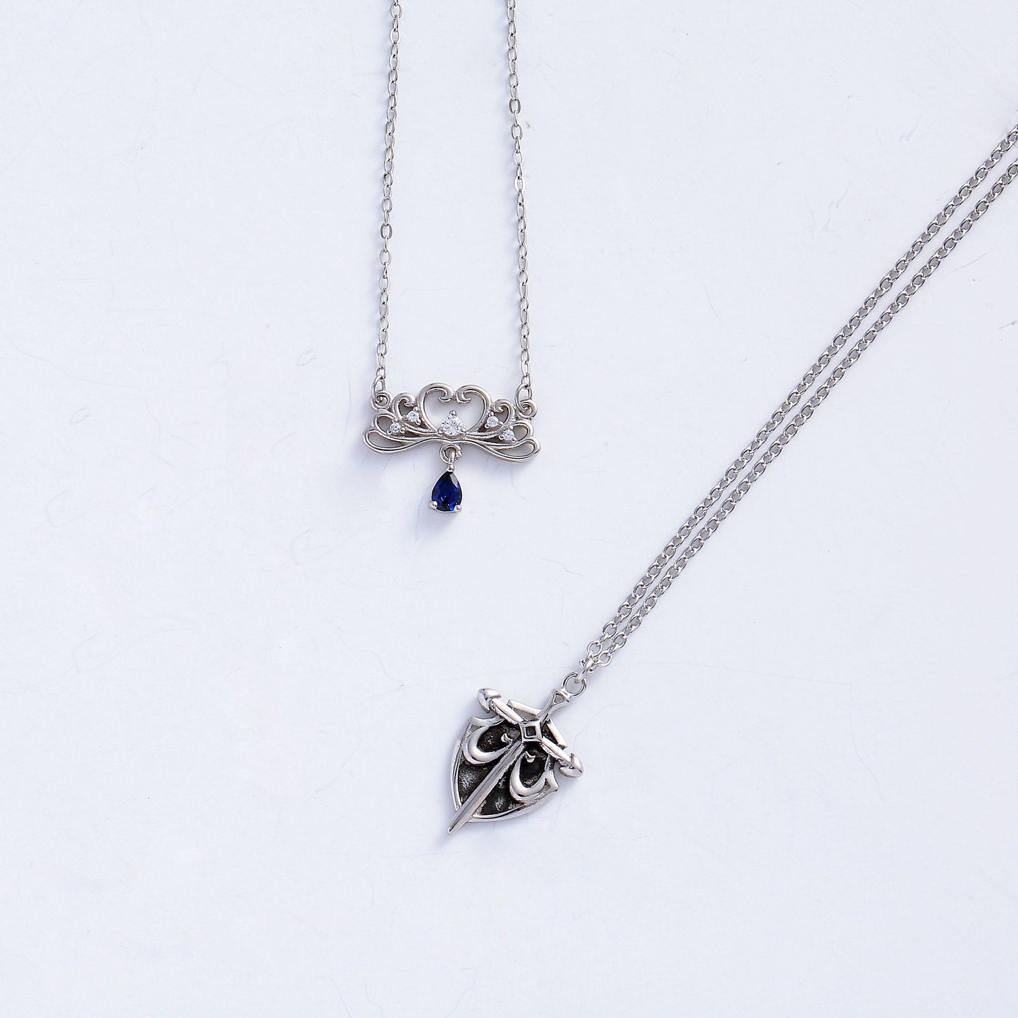 Princess Knight Couple Necklaces