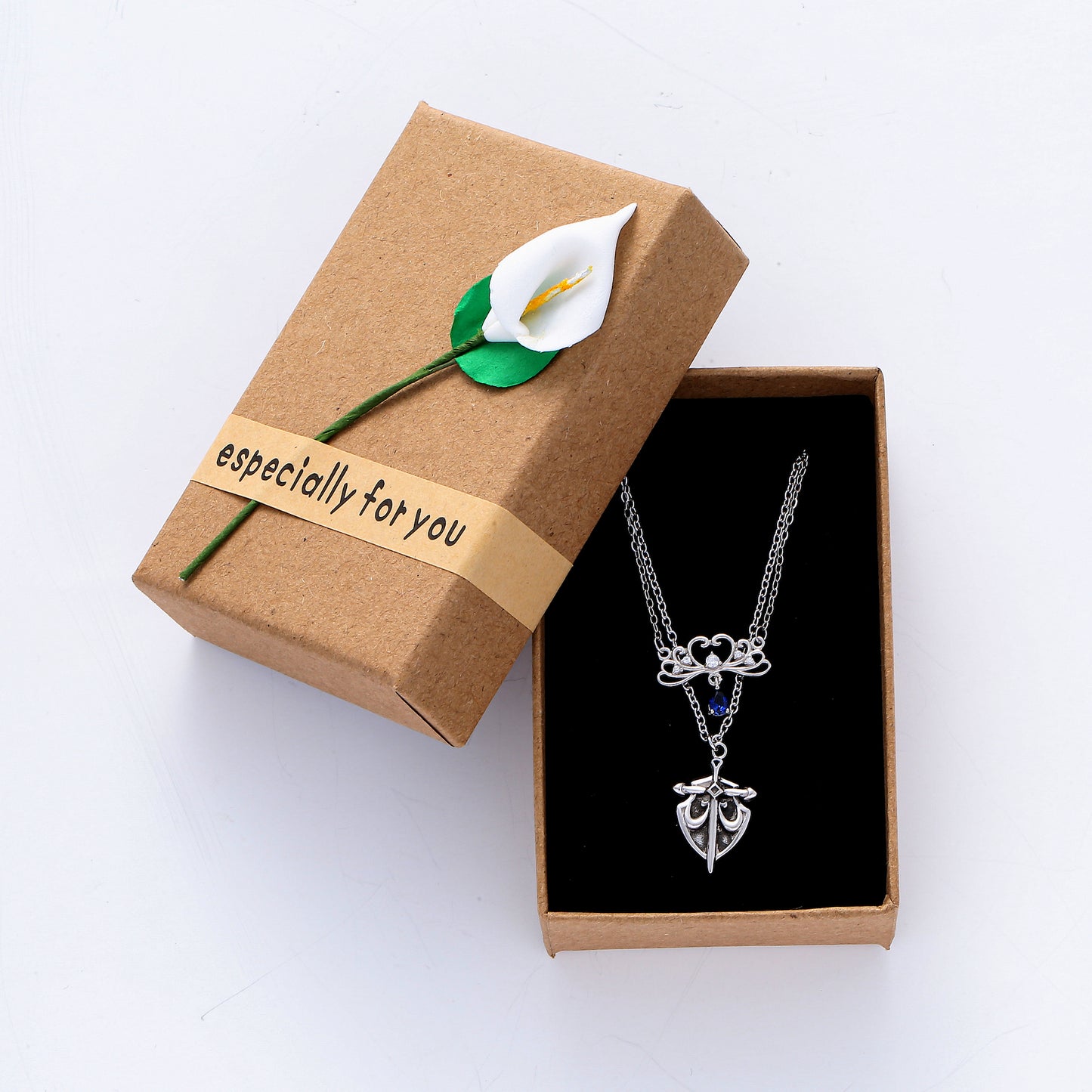 Princess Knight Couple Necklaces