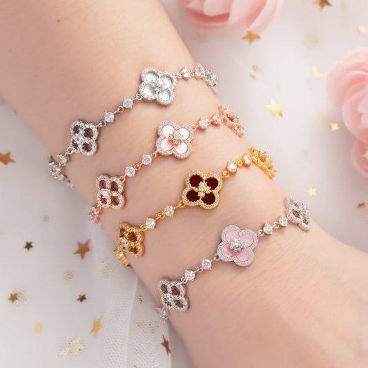 Elegant Clover Bracelet for Women