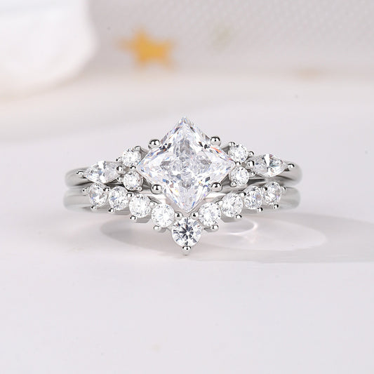 The Orbitra - Women Wedding Ring Set