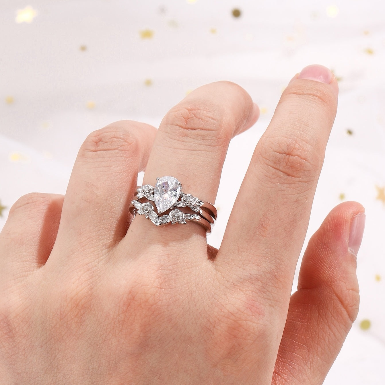 The Belora - Wedding Ring Set