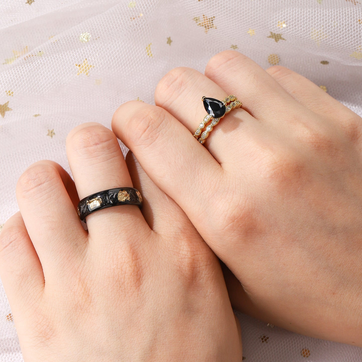 The Noctis - Promise Rings for Couples