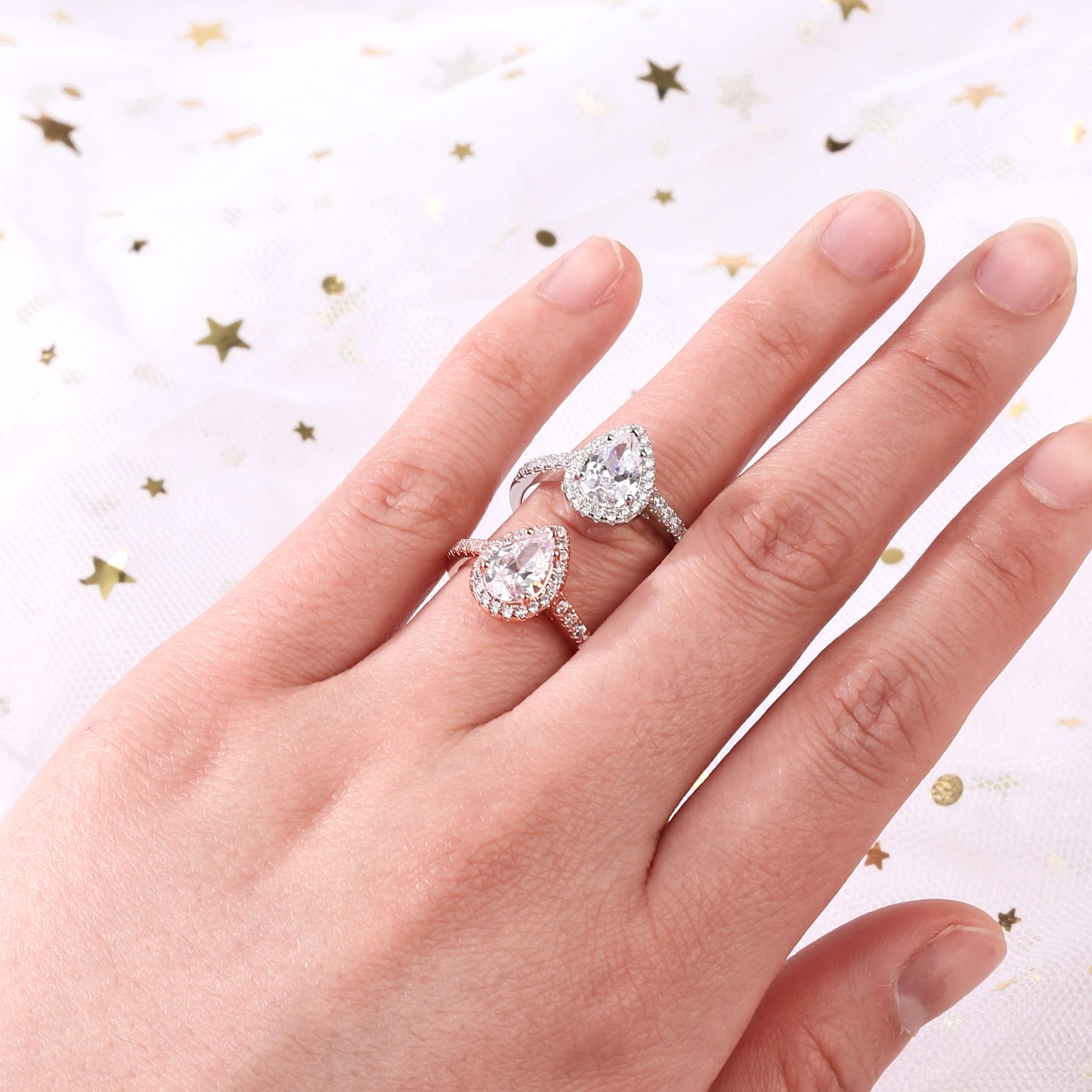 The Elyrose - Promise Rings for Couples