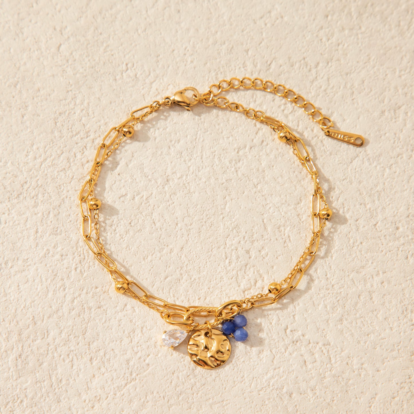 Celestial Drops 18k Gold Plated Bracelet