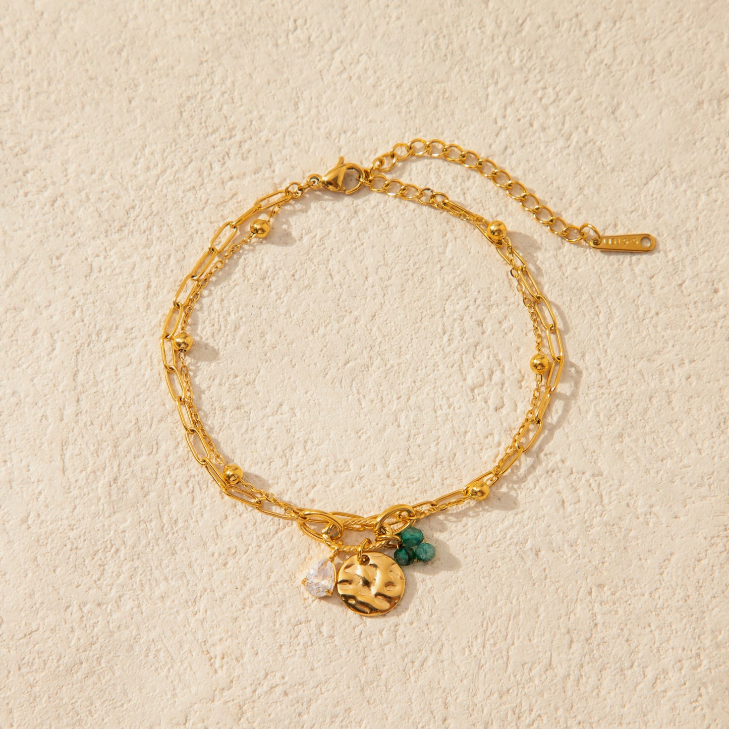 Celestial Drops 18k Gold Plated Bracelet