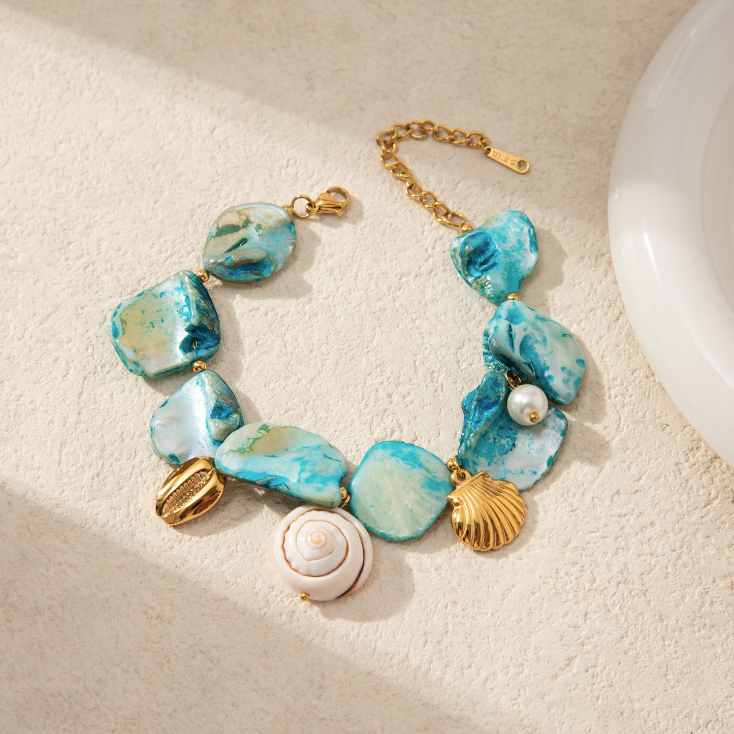 Seashell Starfish Beach Bracelet