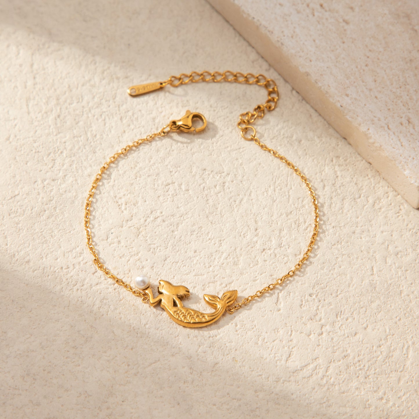 Starfish Mermaid Necklace-Bracelet Set