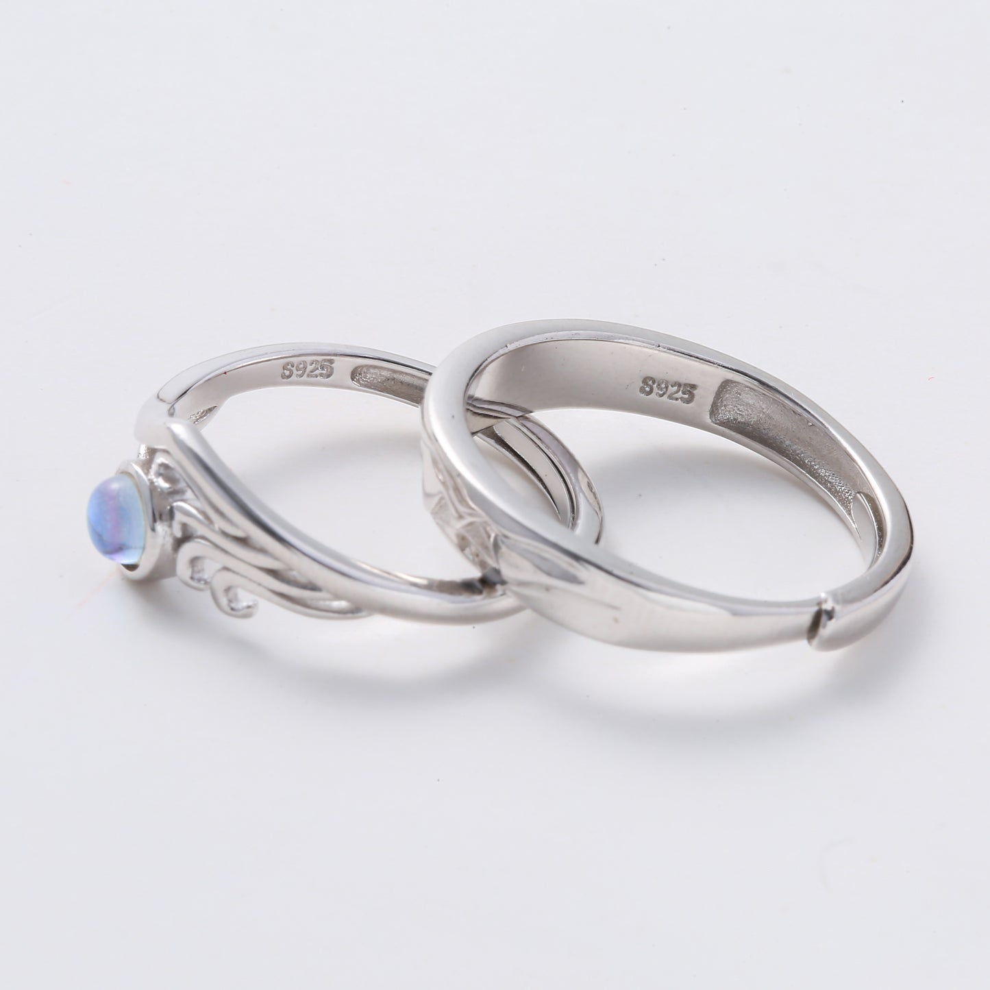 Moonstone Couple Rings | Moonstone Rings | AVIJEWELRY