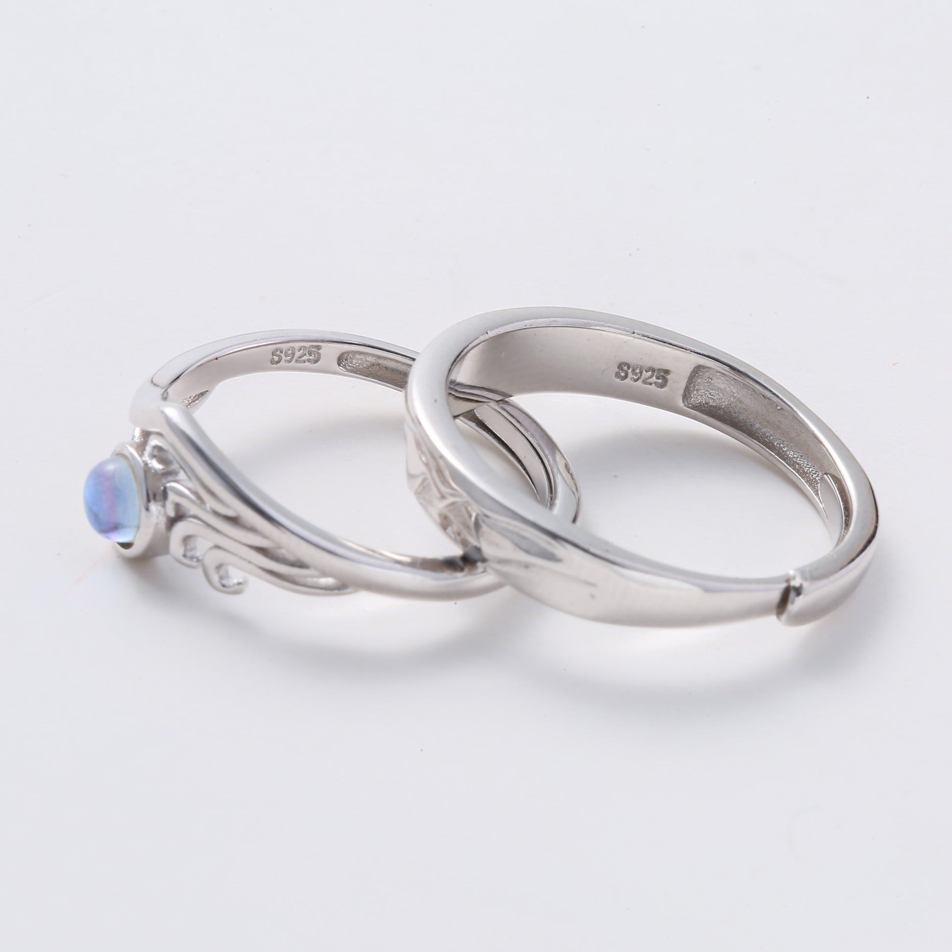 Moonstone Couple Rings | Moonstone Rings | AVIJEWELRY