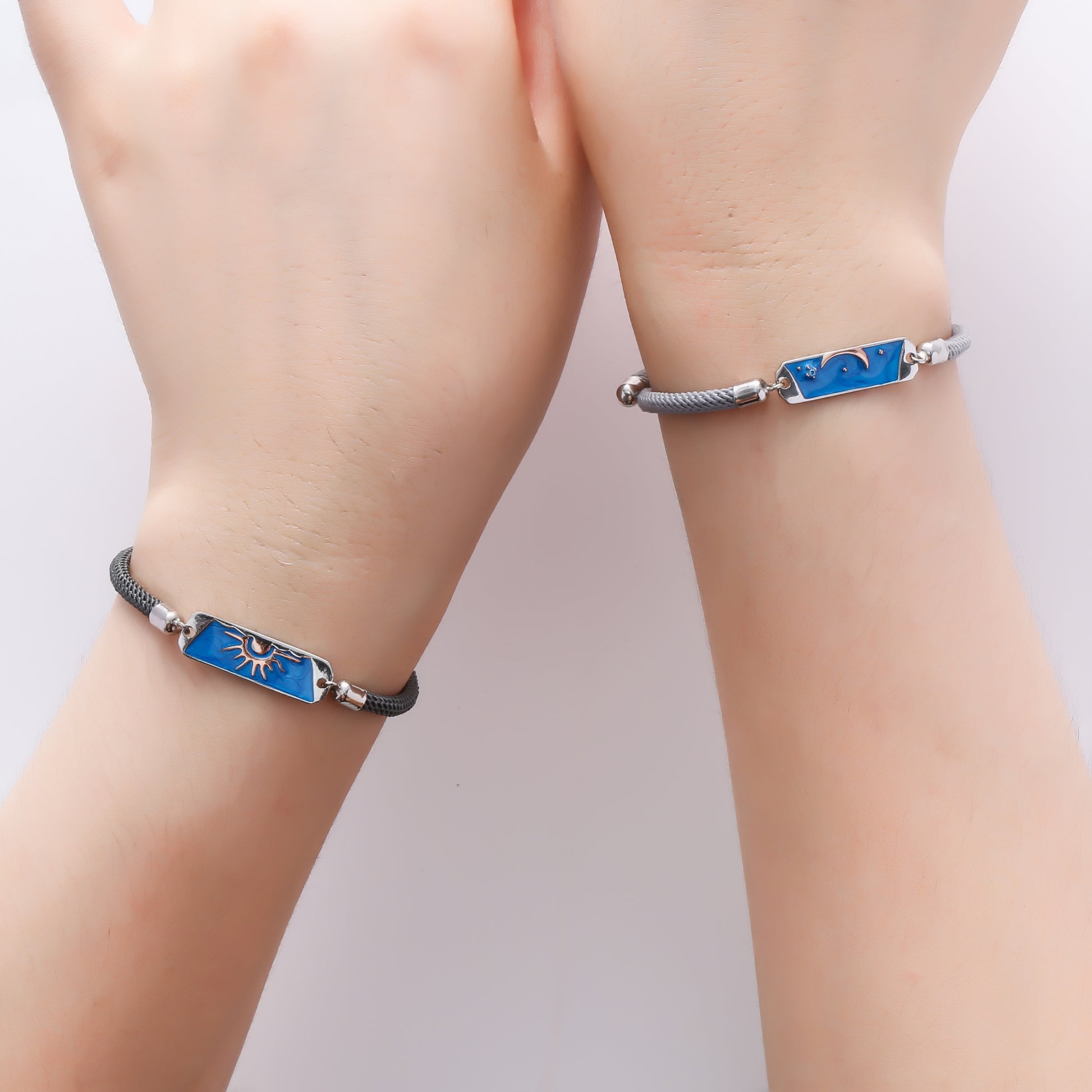 Sun And Moon Couple Bracelet | Moon Bracelets | AVIJEWELRY