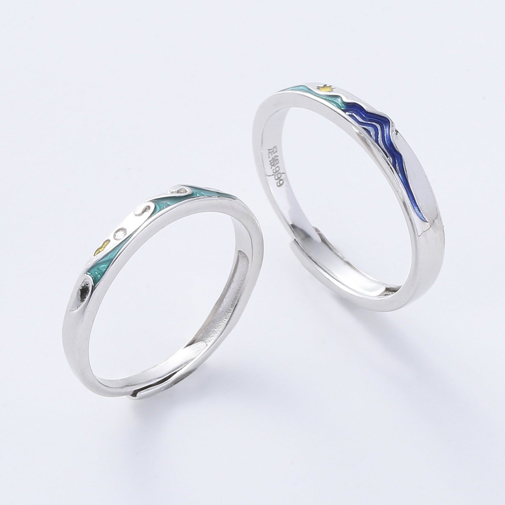 Silver Mountain Ring | Mountain Rings | Sea Rings | AVIJEWELRY