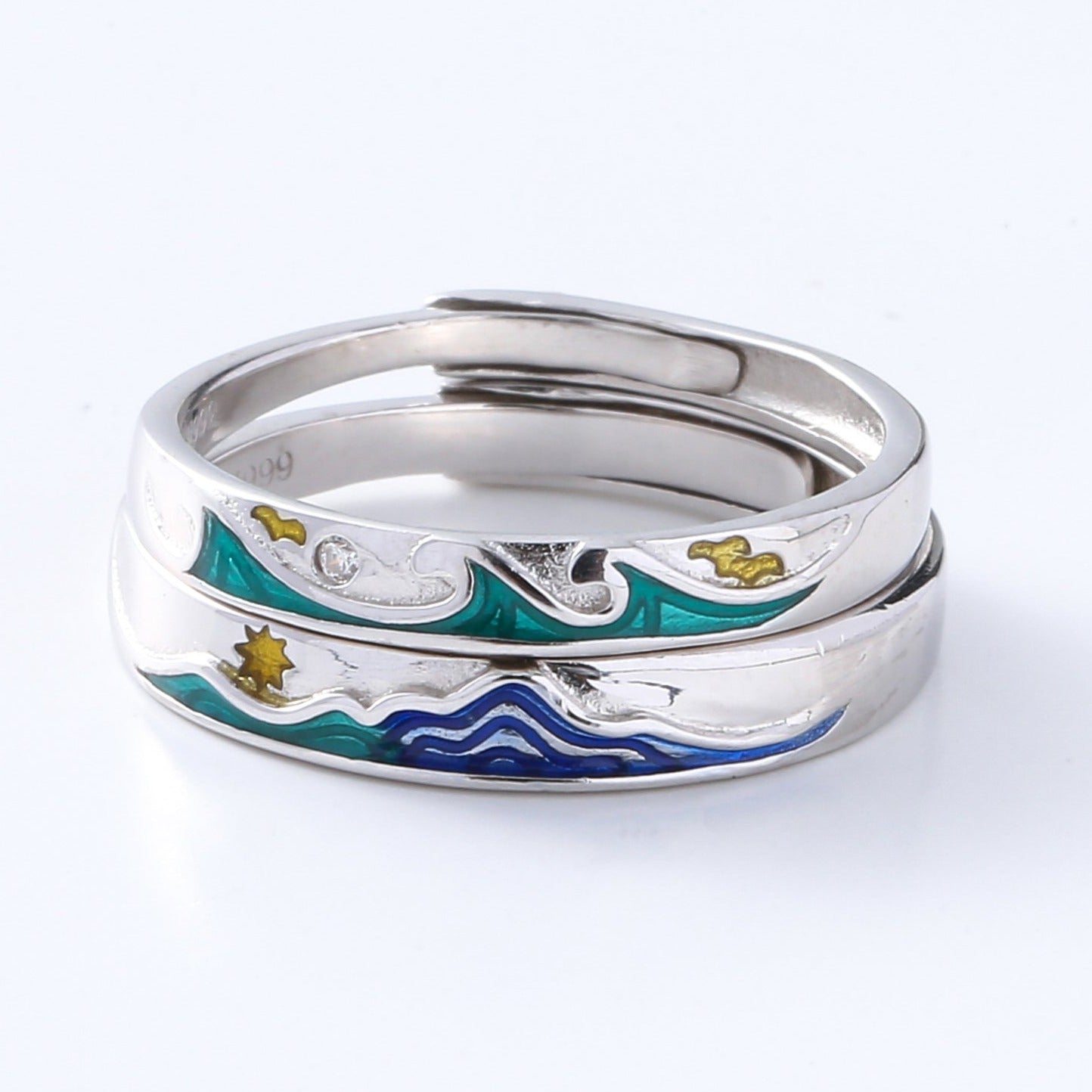 Silver Mountain Ring | Mountain Rings | Sea Rings | AVIJEWELRY